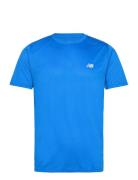 Sport Essentials T-Shirt Sport T-shirts Short-sleeved Blue New Balance