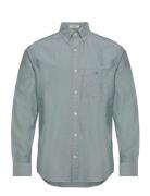 Reg Oxford Shirt Tops Shirts Casual Green GANT