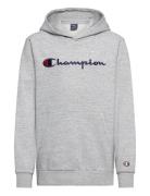 Hooded Sweatshirt Sport Sweat-shirts & Hoodies Hoodies Grey Champion