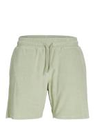 Jpstjayden Jjjames Terry Shorts Fa Jnr Bottoms Shorts Green Jack & J S