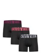 Boxer Brief 3Pk Bokserit Black Calvin Klein