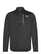 Tech Half Zip Tops Sweat-shirts & Hoodies Sweat-shirts Black Castore