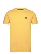 Vin T-Shirt Massimo Men Tops T-shirts Short-sleeved Yellow VINSON