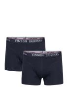 Joseph Reg Vin M Tights 2-Pack Bokserit Blue VINSON