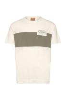 Mmgyuto Ss Tee Tops T-shirts Short-sleeved Cream Mos Mosh Gallery