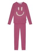 Lue Pyjamasetti Pyjama Pink Molo