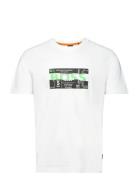 Te_Bossticket Tops T-shirts Short-sleeved White BOSS