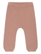 Pants Knit Bottoms Trousers Pink Huttelihut