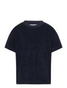 Hasselt Tee Tops T-shirts Short-sleeved Navy Grunt