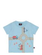 Lwtay 201 - T-Shirt S/S Tops T-shirts Short-sleeved Blue LEGO Kidswear