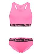 Juicy Logo Elastic Swimset Bikinit Pink Juicy Couture