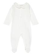 Cotton Body Pyjamas Pyjama Sie Jumpsuit Haalari White Mango