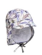 Swim Hat W. Print - Recycled Uimalakki Blue Mikk-line