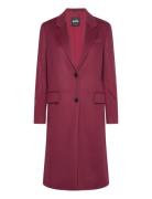 Catara Outerwear Coats Winter Coats Burgundy BOSS