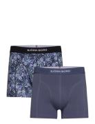 Premium Cotton Stretch Boxer 2P Bokserit Navy Björn Borg