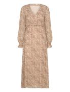 Desteny - Dress Polvipituinen Mekko Beige Claire Woman