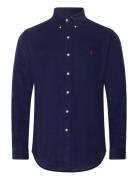 Custom Fit Corduroy Shirt Tops Shirts Casual Navy Polo Ralph Lauren
