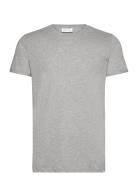 Nørregaard Tonal T-Shirt Tops T-shirts Short-sleeved Grey Les Deux