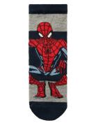 Nmmjumio Spiderman 1P Sock Mar Sukat Grey Name It