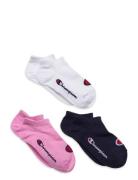 3Pk Sneaker Socks Sukat Pink Champion