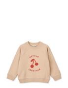 Aude Placement Sweatshirt Tops Sweat-shirts & Hoodies Sweat-shirts Pin...