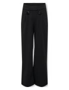 Kogsania Button Pant Jrs Bottoms Trousers Black Kids Only