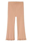 Nmfgago Kyr Bootcut Legging Lil Bottoms Trousers Pink Lil'Atelier