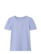 Nmfjanne Ss Top Tops T-shirts Short-sleeved Purple Name It