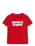 Te-S/S Tee Tops T-shirts Short-sleeved Red Levi's