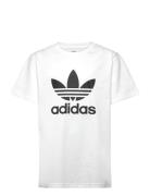 Trefoil Tee Sport T-shirts Short-sleeved White Adidas Originals