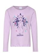 Tshirt Tops T-shirts Short-sleeved Purple Frost