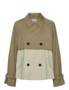 Yasturbo Short Trenchcoat Trenssi Takki Beige YAS