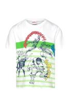 Tshirt Tops T-shirts Short-sleeved White Marvel