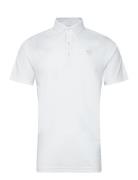 Pure Solid Polo Tops Polos Short-sleeved White PUMA Golf