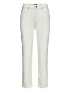 Carol Bottoms Jeans Straight-regular Cream Lee Jeans