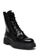 Women Boots Shoes Boots Ankle Boots Laced Boots Black Tamaris