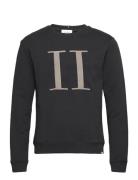 Encore Bouclé Sweatshirt Tops Sweat-shirts & Hoodies Sweat-shirts Blac...