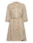 Cornelbbleola Dress Polvipituinen Mekko Beige Bruuns Bazaar