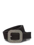 Strass Buckle Belt Vyö Black Mango