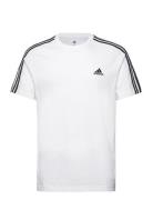 Essentials Single Jersey 3-Stripes T-Shirt Sport T-shirts Short-sleeve...