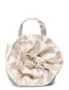 Small Flower Bag Bags Top Handle Bags Cream Gina Tricot