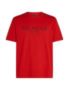 Big Hilfiger Tee Tops T-shirts Short-sleeved Red Tommy Hilfiger