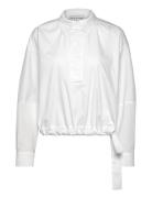 Tashumi Tops Shirts Long-sleeved White Munthe