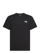 M Ss Simple Dome Tee Sport T-shirts Short-sleeved Black The North Face