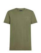 Essential Reg Fit Solid Tee Tops T-shirts Short-sleeved Green Tommy Hi...