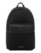 Th Casual Backpack Reppu Laukku Black Tommy Hilfiger