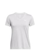 Tech Ssv- Twist Sport T-shirts & Tops Short-sleeved Grey Under Armour