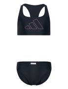 Adidas Performance Big Bars Bikini Girls Bikinit Black Adidas Performa...