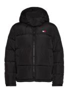 Tjw Alaska Puffer Ext Vuorillinen Takki Topattu Takki Black Tommy Jean...