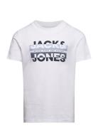 Jcoray Color Tee Ss Crew Neck Fst Jnr Tops T-shirts Short-sleeved Whit...